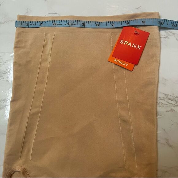 Spanx High Waisted Brief in Soft Nude Small - Picture 6 of 11